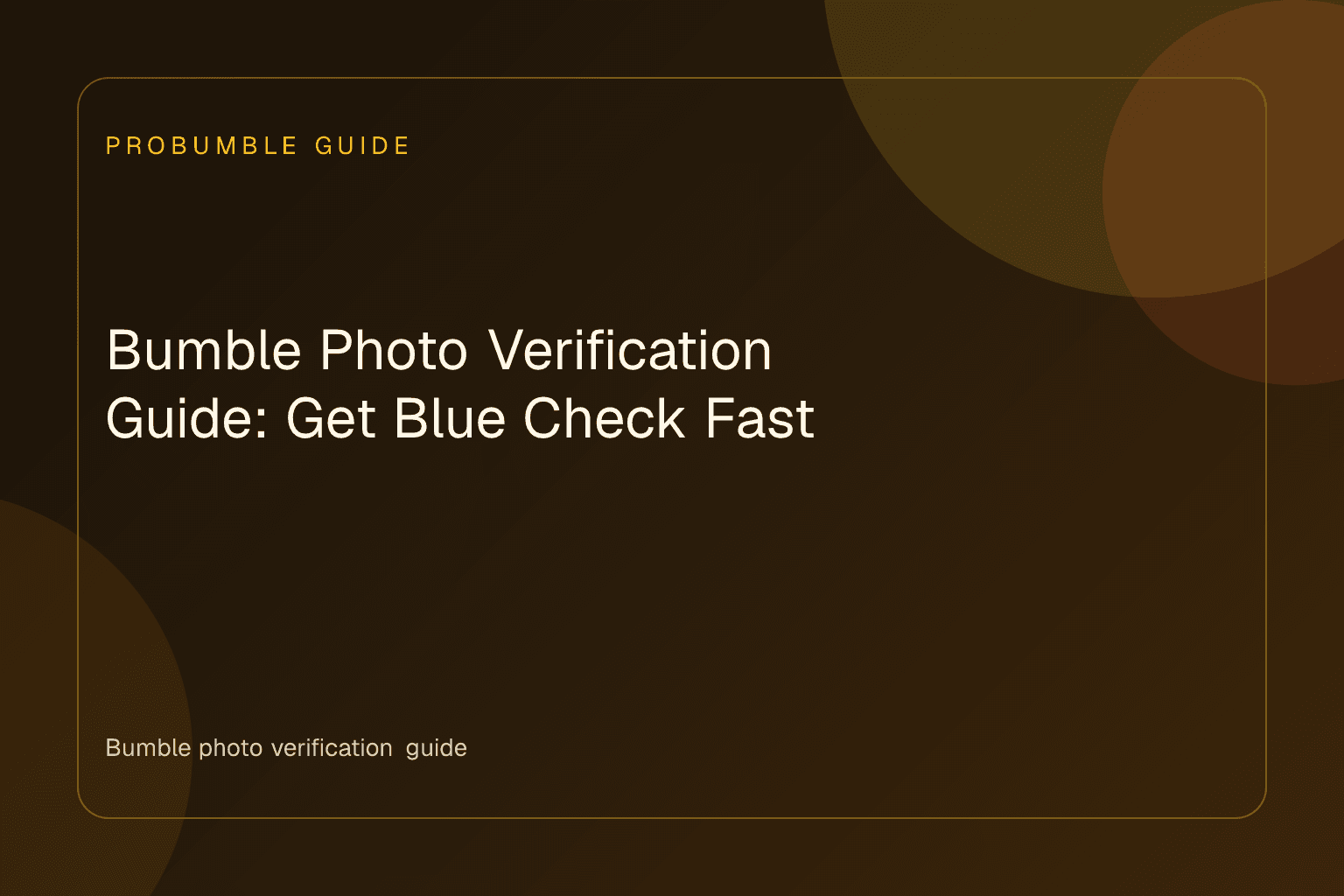 A user holding a smartphone to follow the Bumble photo verification guide selfie prompt.
