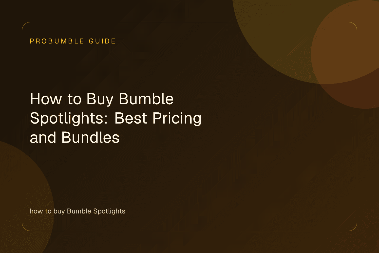 A smartphone user discovering how to buy Bumble Spotlights with bundle options on screen