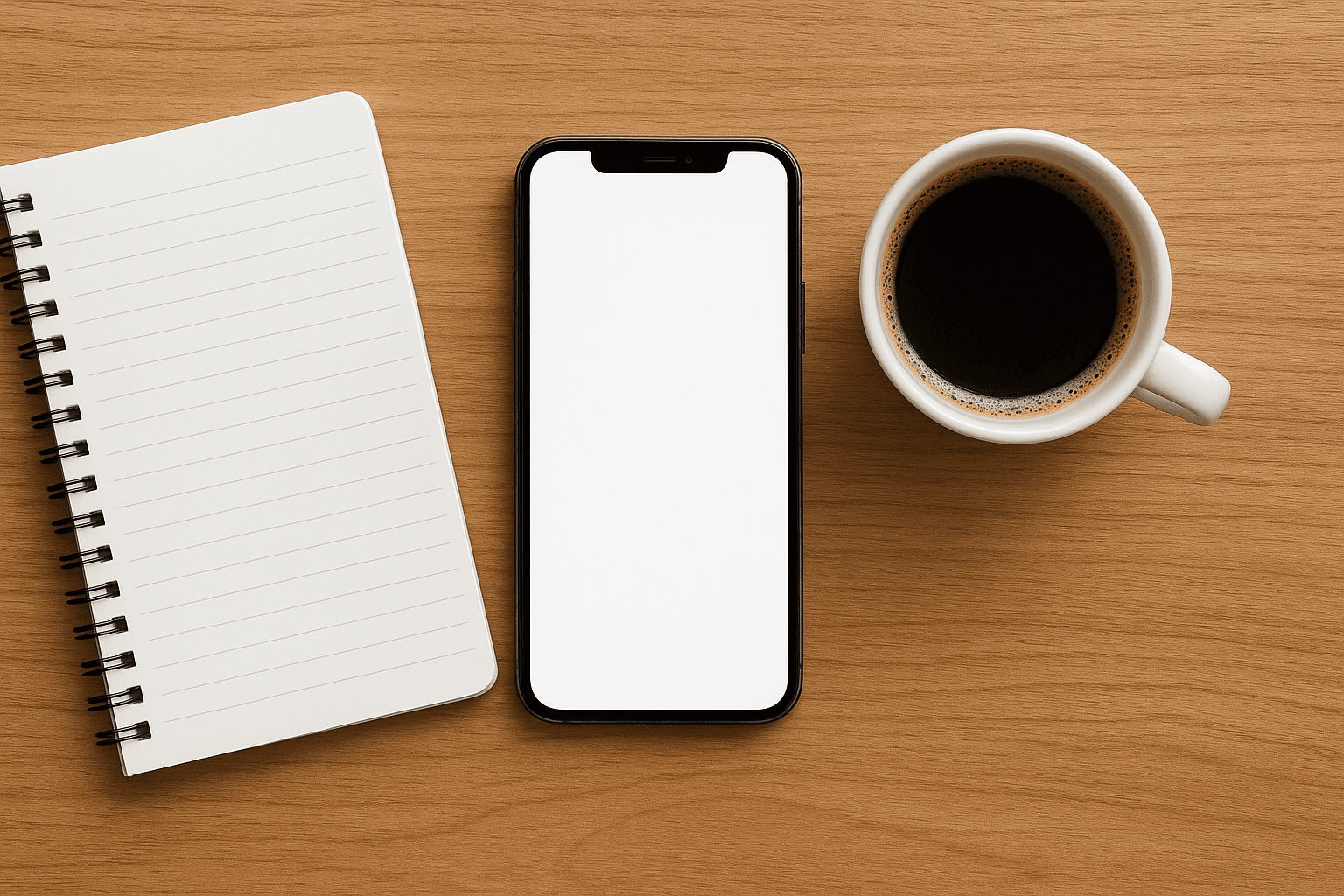 A smartphone on a desk illustrating how to clear Bumble chats and organize messages